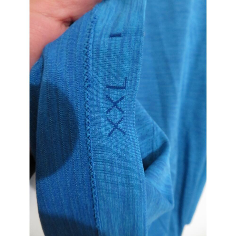 Lululemon Mens Sz XXL Blue Metal Vent Tech Half Zip 2.0 Long Sleeve Shirt - Picture 7 of 8